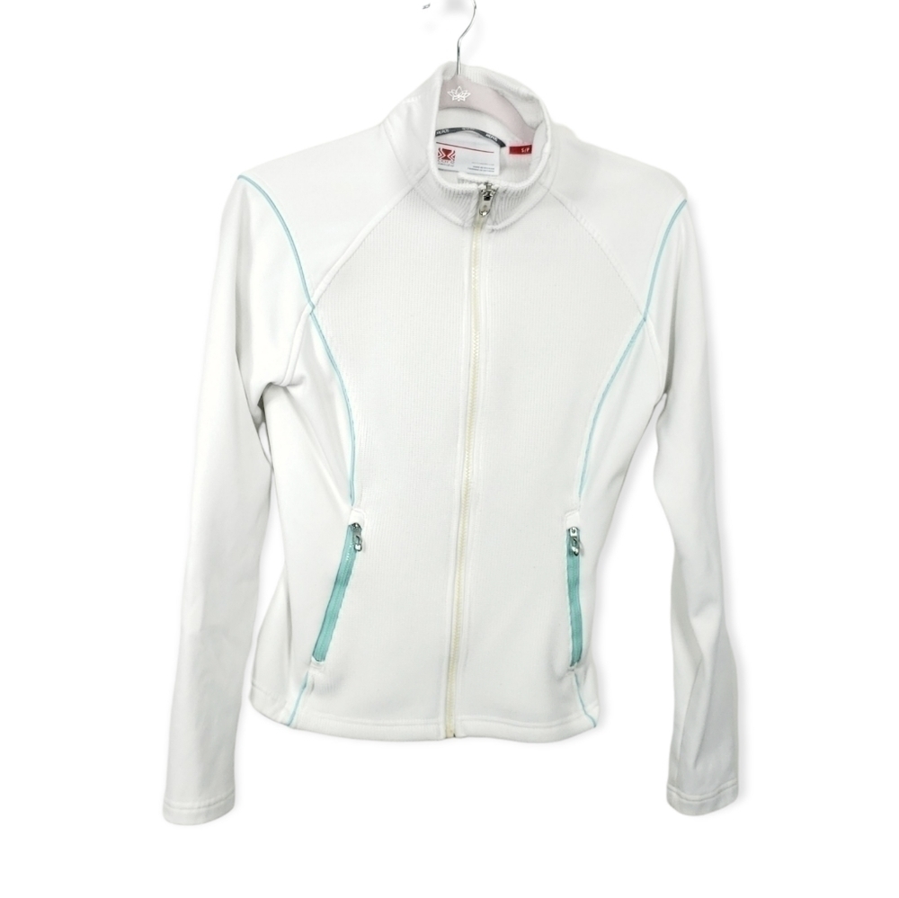 Spyder Essential core Mid Weight zip up Sweater size small - Picture 2 of 12